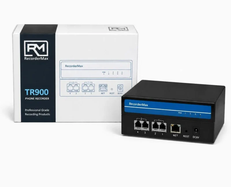 TR900 Multichannel Standalone Landline Call Recorder