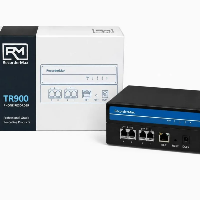TR900 Multichannel Standalone Landline Call Recorder